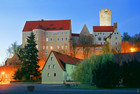 Burg Gnandstein - Abenddämmerung