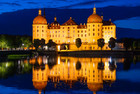 Schloss Moritzburg Nachtaufnahme