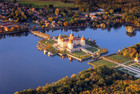 Schloss Moritzburg - Luftaufnahme